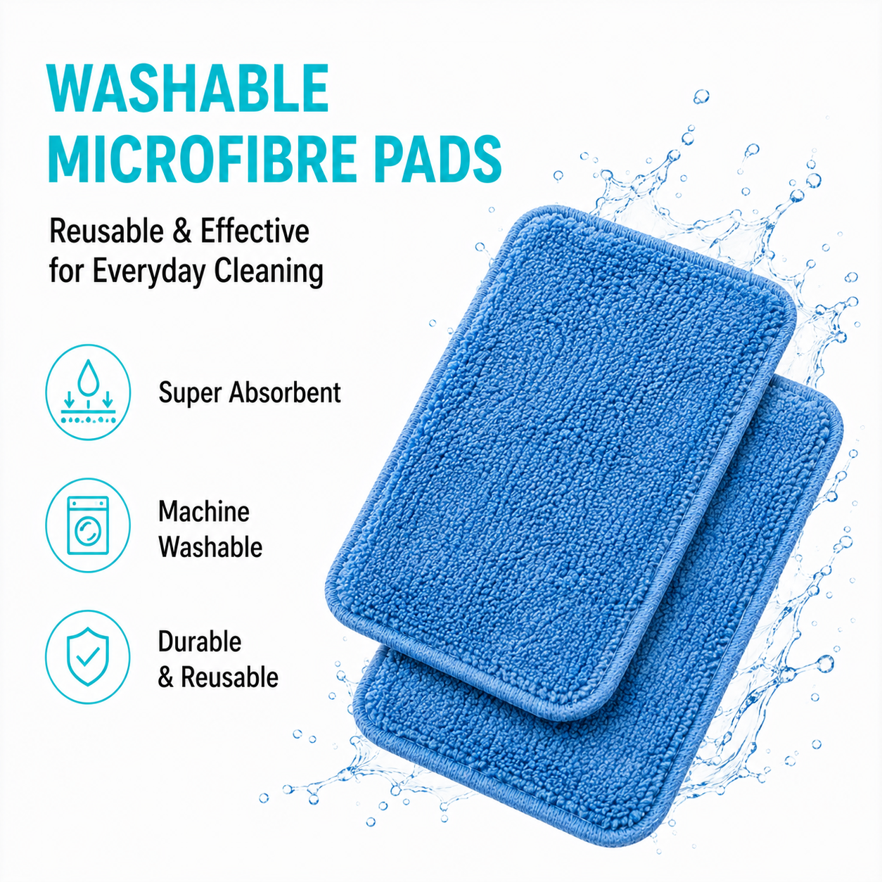 200W Fast-Heating Steam Mop with Removable Handheld Cleaner – 150ML Floor Steamer with 2 Washable Pads for Hardwood, Laminate, Tile, Glass & Grout