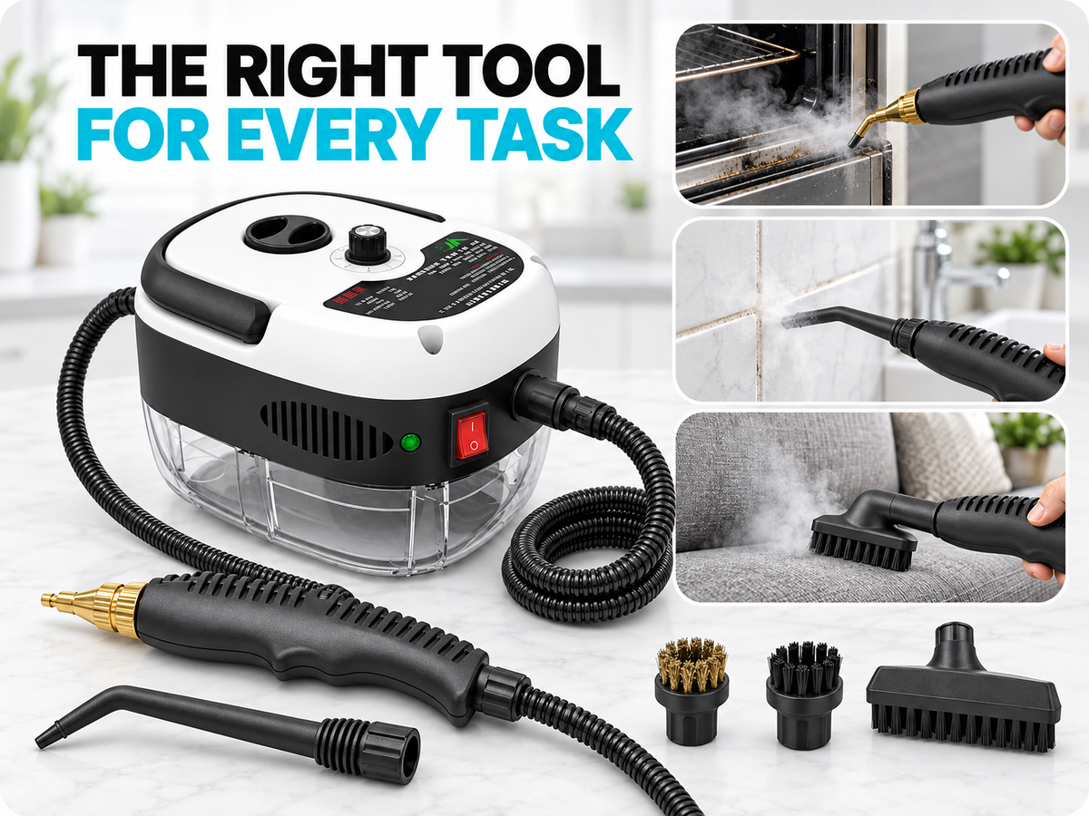 The Right Attachment for Every Cleaning Task